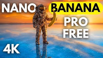 How To Use Nano Banana PRO FOR FREE With 4k Quality !