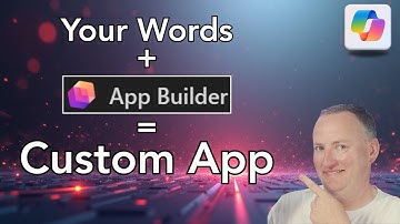 New! What is App Builder Agent in M365 Copilot