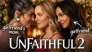 Young Lara SEDUCES Her Girlfriend's Mom - Lesbian Romance Movie | Christmas Short Film