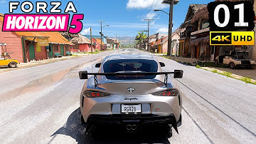 Forza Horizon 5 Gameplay Walkthrough Part 1 - PC 4K 60FPS No Commentary