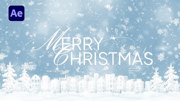 Create Popular 2025 Christmas Motion Graphics in After Effects