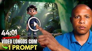 Finalmente... Nova IA CRIA VÍDEOS LONGOS com 1 único PROMPT ! (+40 minutos)
