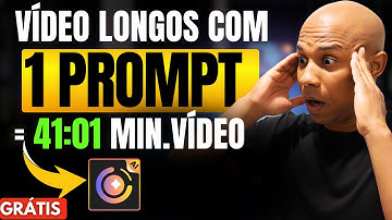 Finalmente... Nova IA CRIA VÍDEOS LONGOS com 1 único PROMPT ! (+40 minutos)