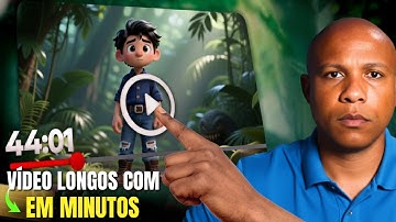 Finalmente... Nova IA CRIA VÍDEOS LONGOS com 1 único PROMPT ! (+40 minutos)