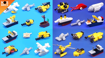 Lego Diepzee-ontdekkers (Tutorial)