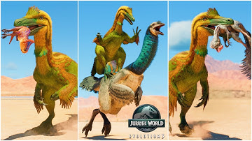 AUSTRORAPTOR HUNTING & ALL OTHER ANIMATIONS IN JURASSIC WORLD EVOLUTION 3 | WETLANDS DLC