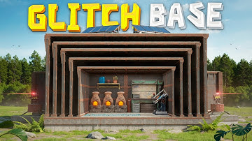 Mutli Stacked Glitch Base vs 20 Man Clan in Rust