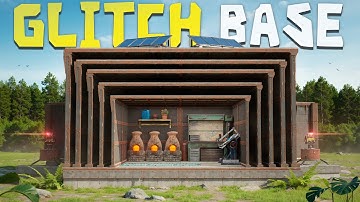 Mutli Stacked Glitch Base vs 20 Man Clan in Rust