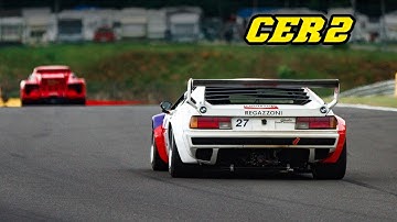 CER 2 at Spa Classic 2025 | 935 K3, M1 Procar, 512 BBLM, Capri Zakspeed, Lola, Chavron, TOJ, ...