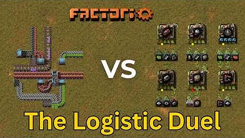 Ultimate Factorio production: Belts vs. Robots