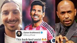Famous Reaction on Messi GOLAZO & Assist Magic! | Inter Miami vs LA Galaxy 3-1 Reaction