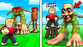 ROBLOX CHOP AND FROSTY COMBINE AND GROW ITALIAN BRAINROTS