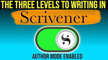 Nieuw bij Scrivener? Begin hier.