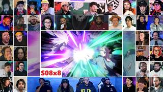 [40  Reactors] My Hero Academia Season 8 Episode 8 MEGA Reaction Mashup - Boku no Hero Academia [4K]