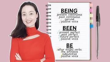 BE? BEING? BEEN? - Learn when to use these three common verbs