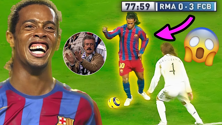 DZIEŃ, W KTÓRYM RONALDINHO ZNISZCZYŁ REAL MADRYT!