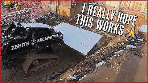 Taking Swamp Mats Down to 10ft Below Grade