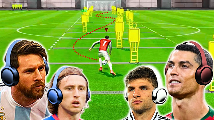 Messi & Ronaldo play FIFA vs Müller & Modrić!