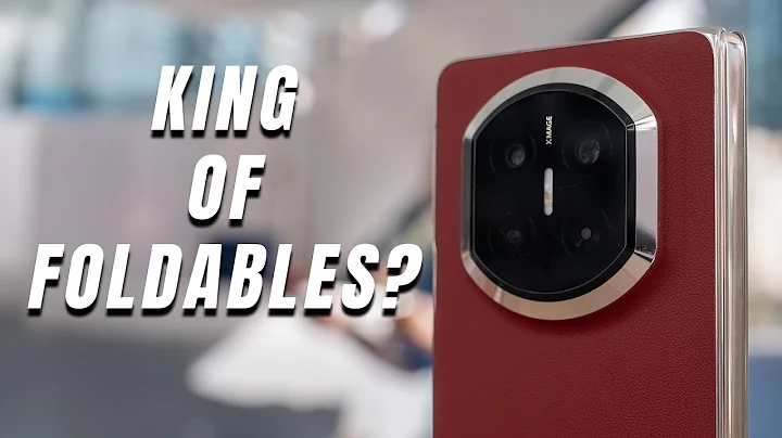 Is this the best camera on a foldable? | HUAWEI Mate X7 Review