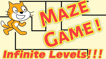 5 - Scratch Maze Game in 10 minutes: Unlimited Levels & Timer! (Repeat Until Tutorial) #games