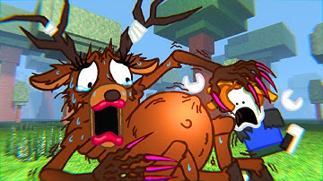 toonz CRAFT - 99 Nights with the Deer (Official Music Video) #animation #roblox