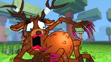 toonz CRAFT - 99 Nights with the Deer (Official Music Video) #animation #roblox