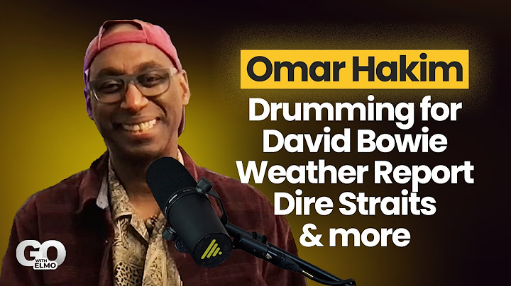 Omar Hakim: Drumming with David Bowie, Weather Report, Nile Rodgers, Dire Straits, Miles | Part 1