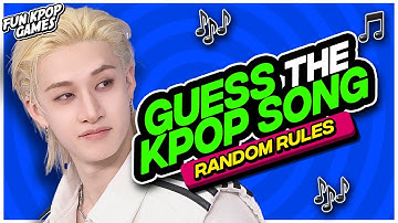 ⭐️ GUESS THE KPOP SONG BY ONE RANDOM RULE | KPOP QUIZ - FUN KPOP GAMES 2025