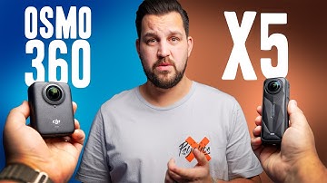 DJI Osmo 360 vs X5 - Don
