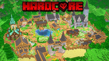 Minecraft Hardcoreで村を改造してみた