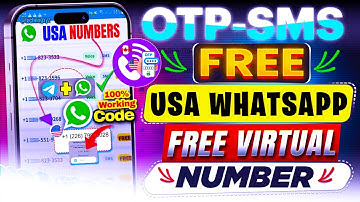 Get FREE Virtual Number For WhatsApp, Telegram & Gmail Verification | Unlimited Temp Numbers