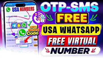 Get FREE Virtual Number For WhatsApp, Telegram & Gmail Verification | Unlimited Temp Numbers
