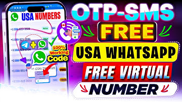 Get FREE Virtual Number For WhatsApp, Telegram & Gmail Verification | Unlimited Temp Numbers