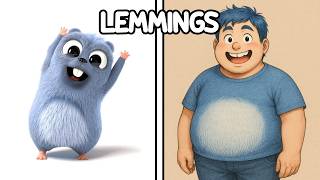 Grizzy & The Lemmings Characters As Humans! 🐻🐹