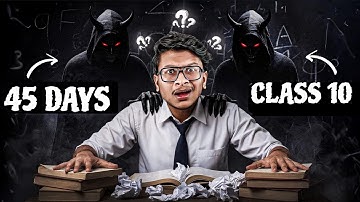Class 10th- Last 45 Days plan for Revision + Sample papers practice for Boards 2026🤫