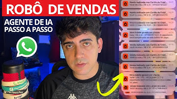 Como Criar um Robô de WhatsApp com AGENTE DE IA (Esse Chatbot Vende no Automático)