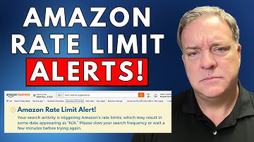 How To Fix Amazon Rate Limit Alert Warning Fast!