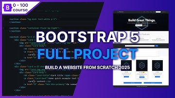 create website by only bootstrap full tutorial