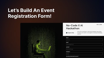 Build an Event Registration Form in minutes using WeWeb