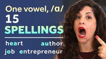 The complete guide to the /ɑ/ as in FATHER spelling patterns