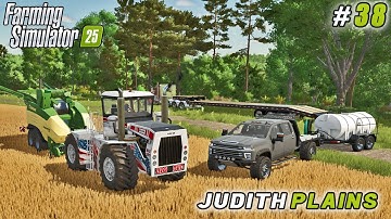 Wheat Harvest Complete — Now We Pelletize Every Straw! | Farming simulator 25 | Judith Plains | #38