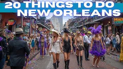 Best Things To Do in New Orleans Louisiana 2025 4K