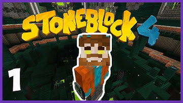 Starting Out in FTB Stoneblock 4 – Crude Brush, Healing Well & World Engine! (Ep 1)