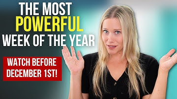 A Powerful Manifestation Reset Is Happening | Watch Before December 1st