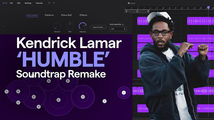 Kendrick Lamar - Humble (Soundtrap Remake)