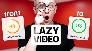 How to LAZY LOAD VIDEOS in Webflow | for Vimeo and YouTube |  Improve your GOOGLE SPEED results