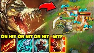 RENEKTON BUT I APPLY 15 ON-HIT EFFECTS AT ONCE! (AND YOU DIE INSTANTLY)