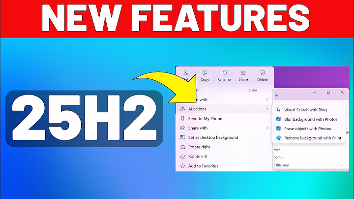 Windows 11 25H2 October 2025 Update NEW Features and Changes – KB5065789 (Build 26220.6725)