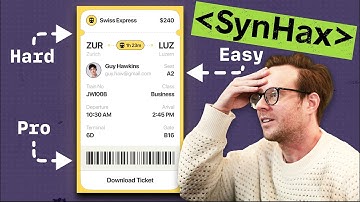 Recreating a Train Ticket with CSS! SynHax Battle