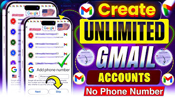 Unlimited Gmail Account Without Phone Verification | Unlimited Gmail Create Method 2025 Create Gmail